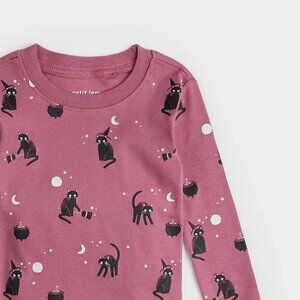 Petit Lem Black Cat Pajamas - 24M